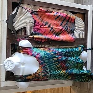 2 For 1 Tye dyed Kathmandu Tops S/M